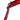 Red Gucci Medium Leather Bamboo Daily Crossbody - Designer Revival