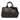 Brown Prada Tessuto Broccato Canapa Tote Satchel