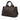 Brown Prada Tessuto Broccato Canapa Tote Satchel
