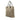 Beige Fendi Zucchino Canvas Tote