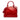Red Louis Vuitton Monogram Vernis Alma BB Satchel