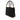 Black Gucci GG Canvas Bamboo Tote