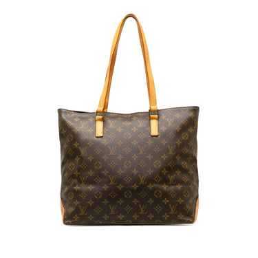 Brown Louis Vuitton Monogram Cabas Alto Tote Bag - Designer Revival