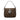 Brown Fendi Zucca Canvas Double Flap Mamma Shoulder Bag