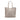 Gray Prada Vitello Daino Side Zip Shopper Tote - Designer Revival