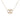 Gold Chanel CC Gold Plated Strass Round Pendant Necklace