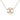 Gold Chanel CC Gold Plated Strass Round Pendant Necklace