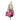 Pink LOEWE Tricolor Goatskin Amazona 36 Handbag - Designer Revival