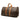 Brown Louis Vuitton Monogram Keepall Bandouliere 60 Travel Bag