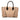 Brown Louis Vuitton Veau Cachemire W Tote BB Satchel