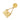 Gold Chanel Gold Plated CC Medallion Handbag Brooch - Designer Revival