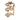 Gold Chanel CC Gold Plated Strass and Faux Pearl Ear Cuff Earring