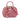 Pink Burberry Small Heritage Grain Check Embossed Orchard Bowling Bag Satchel