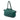 Green Fendi Medium FF Nubuck Chains Tote