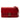 Red Gucci Leather Interlocking G Dollar Wallet on Chain