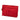Red Hermès Toile Deauville Pouch