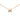 Pink Hermès Rose Gold Enamel Mini Pop H Pendant Necklace