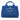 Blue Prada Small Canvas Canapa Logo Satchel