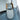 Blue LOEWE Small Tricolor Calfskin Puzzle Satchel - Designer Revival