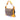 Beige Fendi Zucchino Canvas Chef Pocket Shoulder Bag