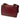 Red Fendi Mini Leather Flat Baguette Crossbody