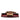 Red Fendi Mini Leather Flat Baguette Crossbody