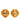 Gold Chanel CC Gold Plated Camelia Dome Clip On Earrings