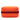 Orange Hermès Large Toile Bride A Brac Case Vanity Bag