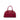 Red Prada Saffiano Lux Bowling Handbag