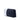 Blue Chanel CC Canvas and Chocolate Bar Metallic Lambskin No 5 Flap Shoulder Bag