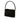 Black Gucci Suede Bamboo Handbag