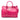 Pink Saint Laurent Small Calfskin Cabas Chyc Satchel