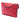 Red Chanel CC Quilted Lambskin Embossed LAX Single Flap Crossbody Bag