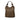 Brown Fendi Zucca Zebra Print Canvas Diavolo Trapezio Tote