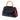 Black Gucci Small Leather Bamboo Nymphaea Web Satchel