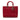 Red Dior Large Lambskin Cannage Lady Dior Satchel