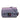 Purple Chanel Small Iridescent Goatskin Double Carry Waist Chain Flap Satchel