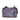 Purple Chanel Small Iridescent Goatskin Double Carry Waist Chain Flap Satchel - Designer Revival