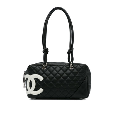 Black Chanel Cambon Ligne Shoulder Bag - Designer Revival