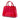 Red Louis Vuitton Monogram Vernis Montaigne BB Satchel