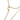 Gold Chanel CC Gold Plated Strass Faux Pearl Drop Pendant Necklace