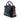 Black Burberry Medium Leather and House Check Banner Satchel
