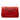 Red Chanel Diamond CC Lambskin Wallet on Chain Crossbody Bag