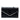 Black Saint Laurent Grain De Poudre Matelasse Chevron Monogram Chain Wallet Crossbody Bag
