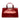 Red Louis Vuitton Monogram Vernis Wilshire PM Handbag