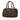 Brown Fendi Mini Zucca Canvas Selleria Boston Bag