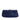 Blue Chanel Satin Crystal Camellia Evening Frame Clutch