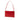 Red Prada Saffiano Shoulder Bag