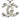 Silver Chanel CC Brass Resin Studded Pendant Necklace
