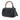 Black Gucci Medium Calfskin New Bamboo Top Handle Bag Satchel